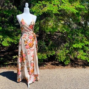 VICI Busy Bee Floral Wrap Dress